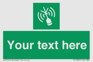 Custom sign safe condition Emergency position beacon